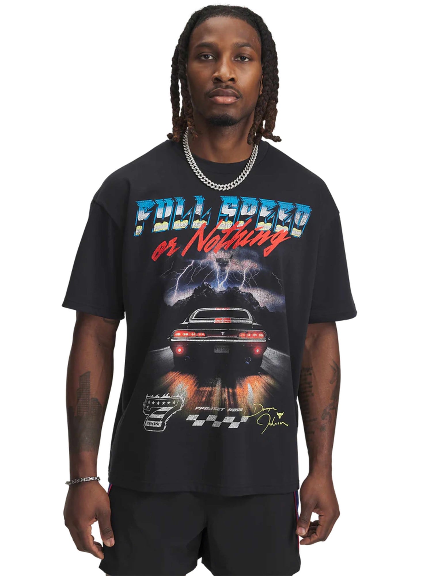 UNDER ARMOUR Тениска Pjt Rck Hwt SS