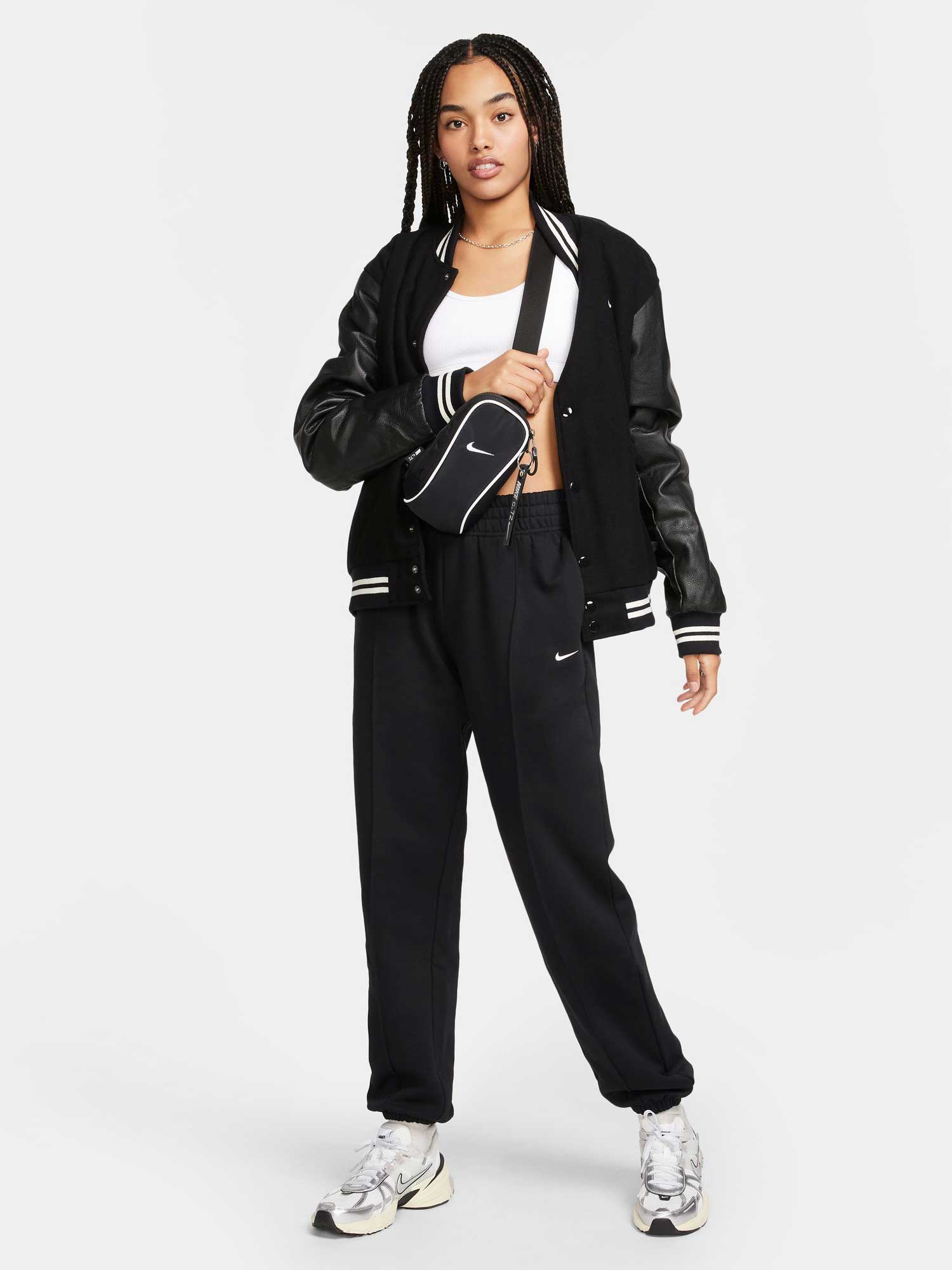 NIKE Спортно долнище W NSW FLC PANT GLS