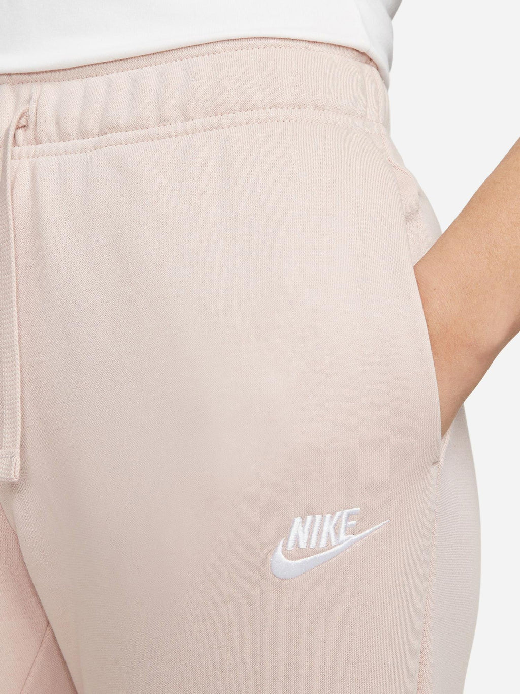 NIKE Спортно долнище W NSW CLUB FLC MR PANT STD