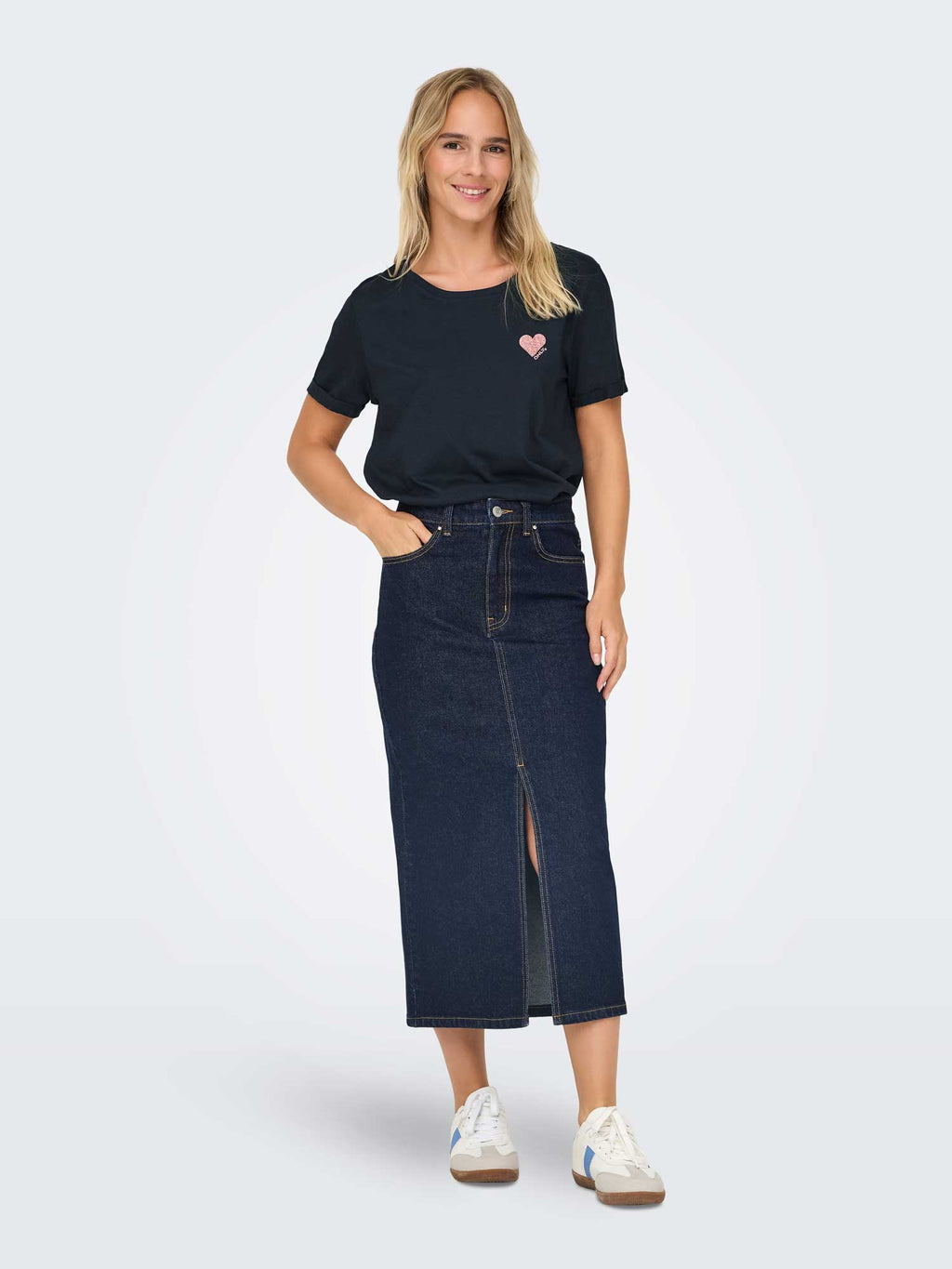ONLY Тениска ONLKITA LIFE S/S TOP NOOS