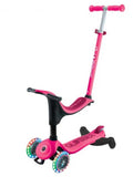 GLOBBER Тротинетка 4 в 1 GO UP SPORTY LIGHTS 360