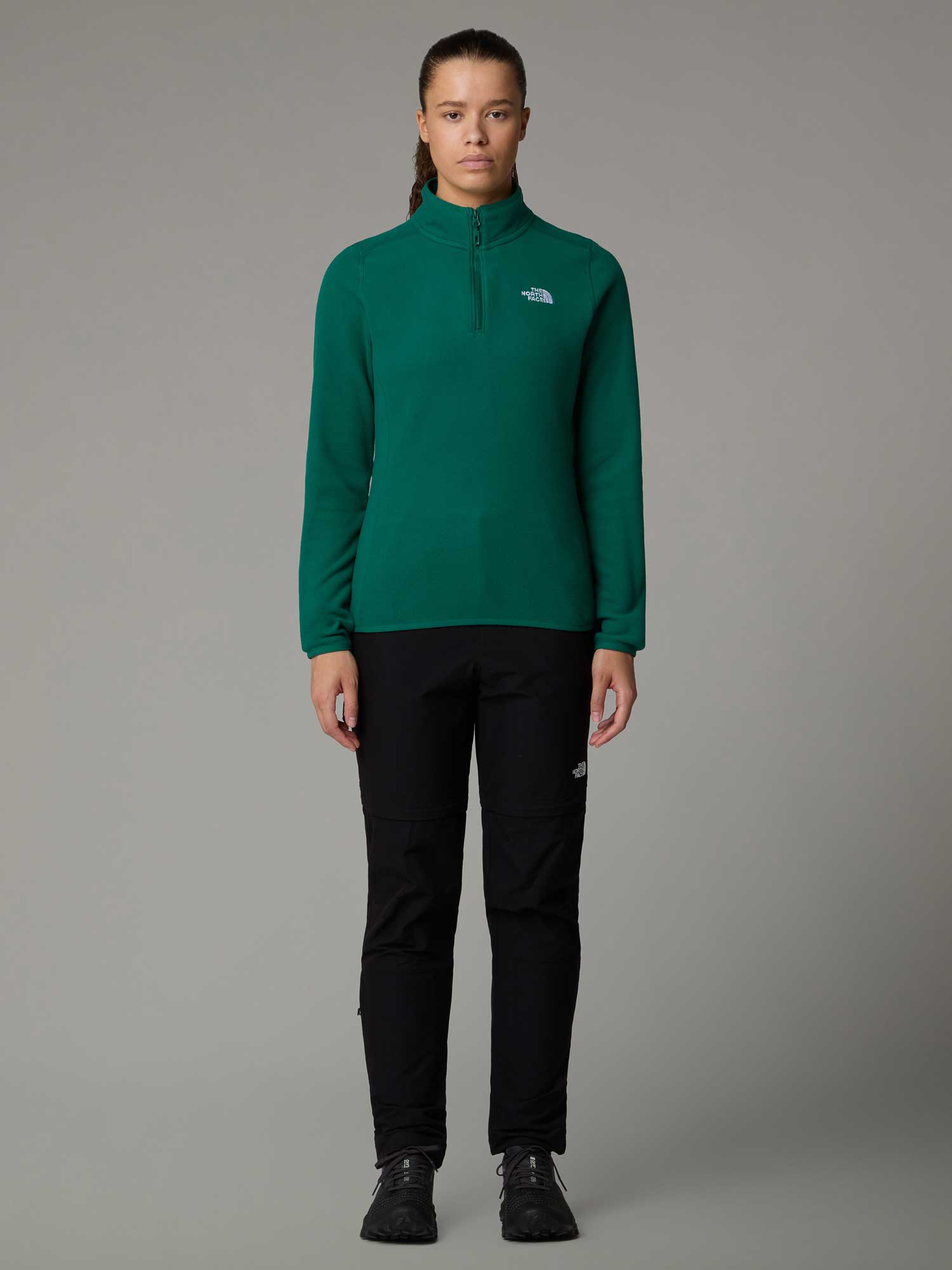 THE NORTH FACE Полар W 100 GLACIER 1/4 ZIP - EU