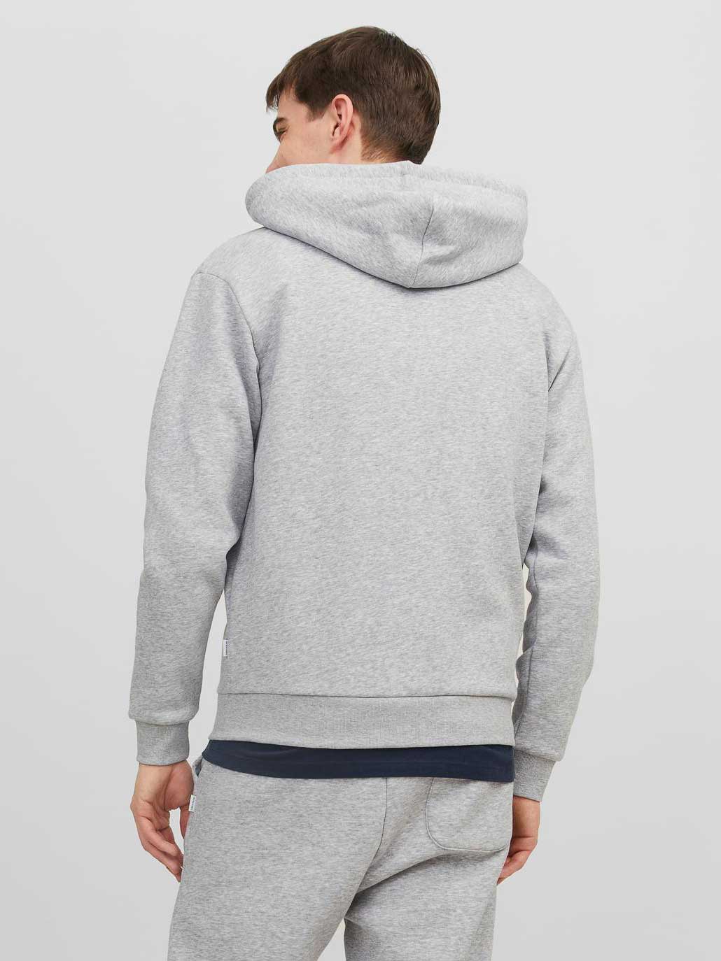 JACK & JONES Суитшърт JJEBRADLEY SWEAT ZIP HOOD NOOS