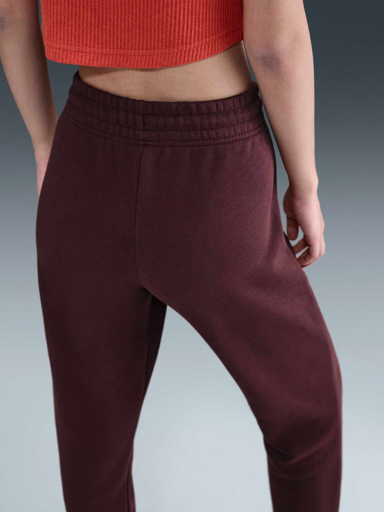 NIKE Спортно долнище W NSW PHNX FLC MR PANT STD