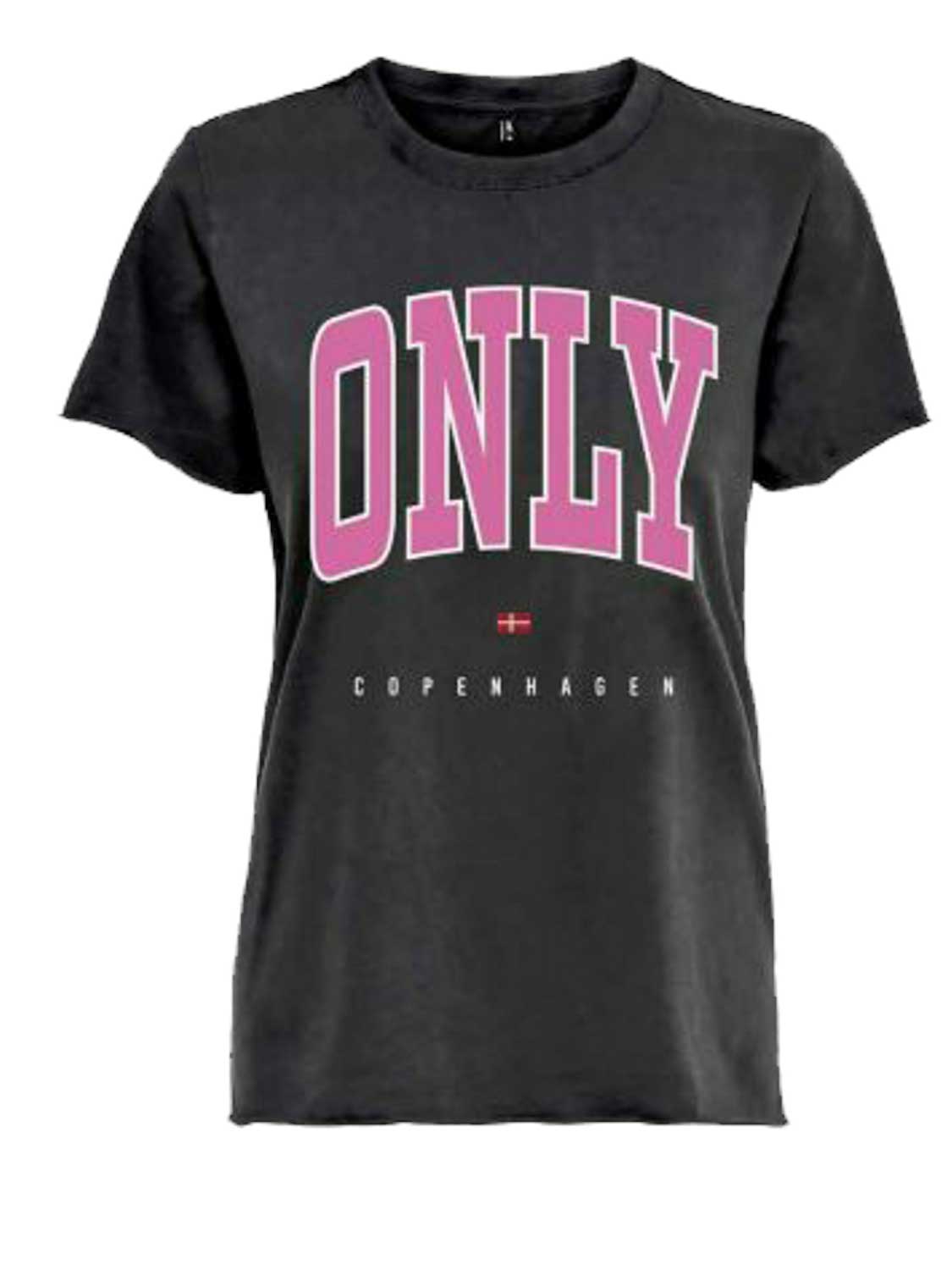 ONLY Тениска ONLLARA LIFE S/S REG TOP CS JRS