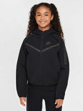 NIKE Суитшърт G NSW TCH FLC HD FZ LS - PD