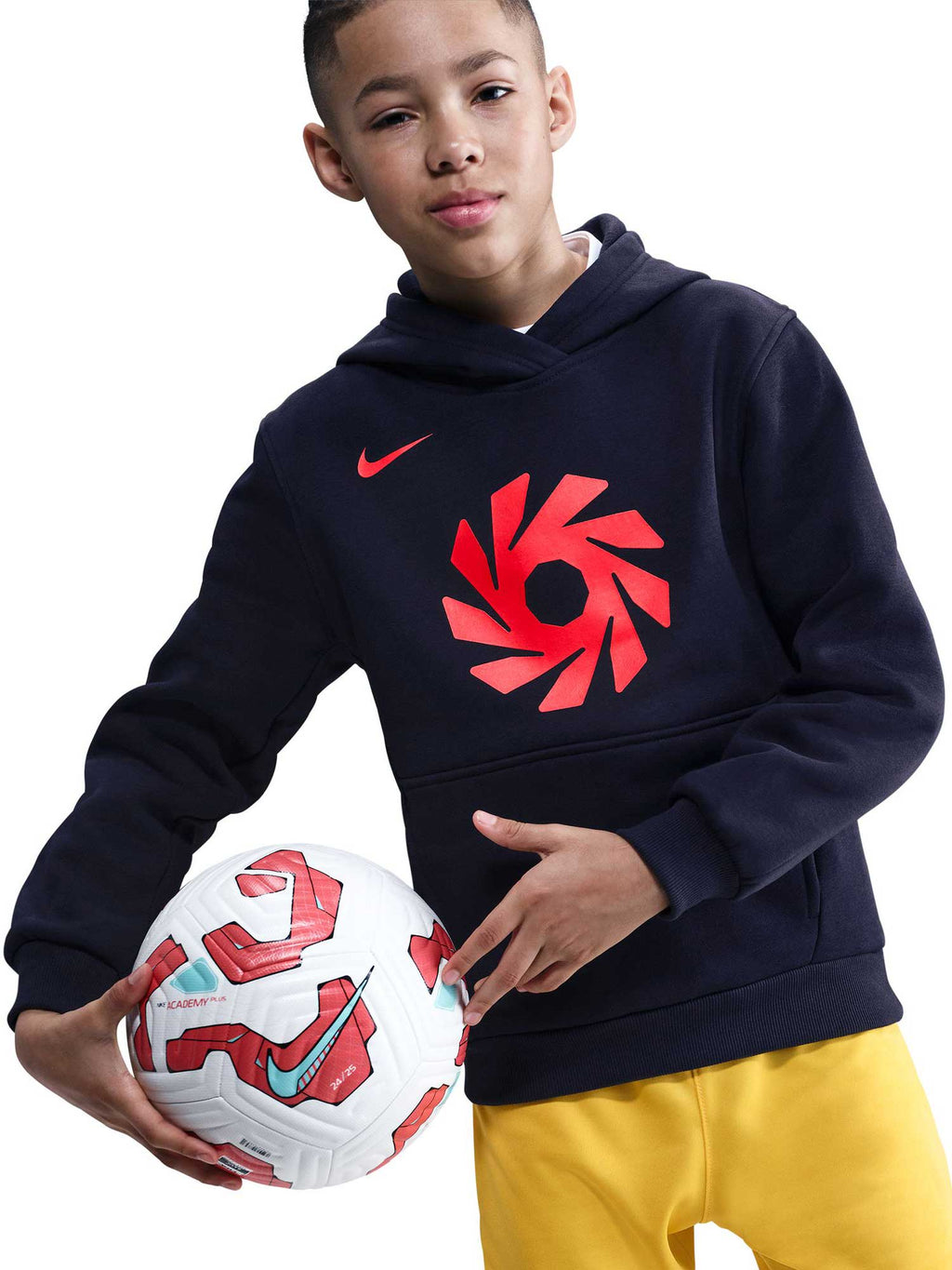 NIKE Суитшърт Erling Haaland K NK CLUB FLC HDY -PD