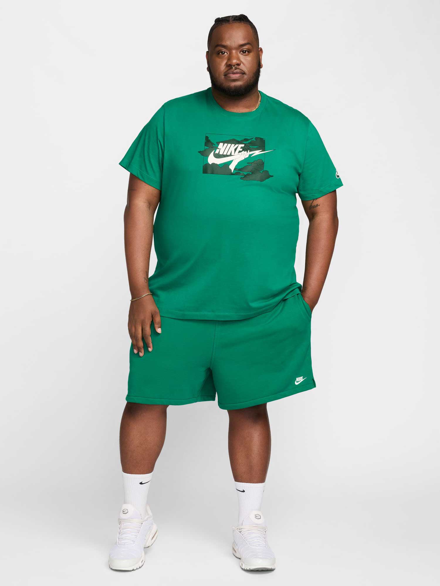 NIKE Тениска M NSW TEE HBR SSNL CLUB