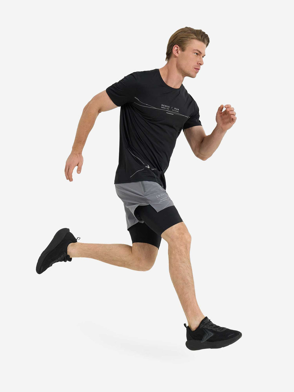 DEMIX Тениска M D Running Urban SS T-Shirt