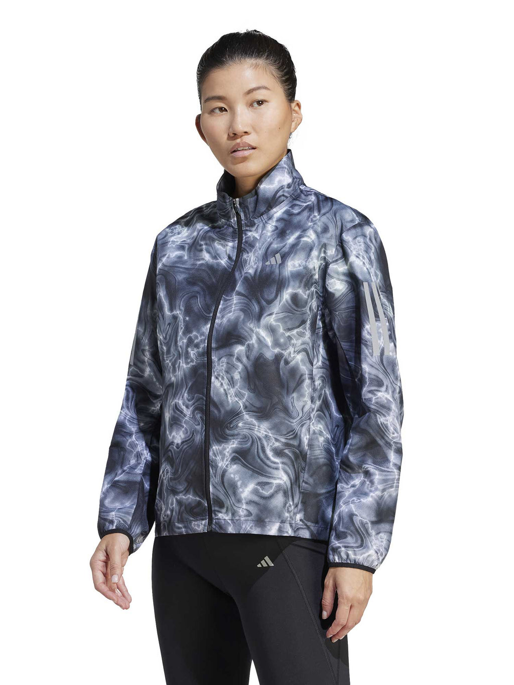 ADIDAS PERFORMANCE Ветровка Own the Run Allover Print Hooded Running
