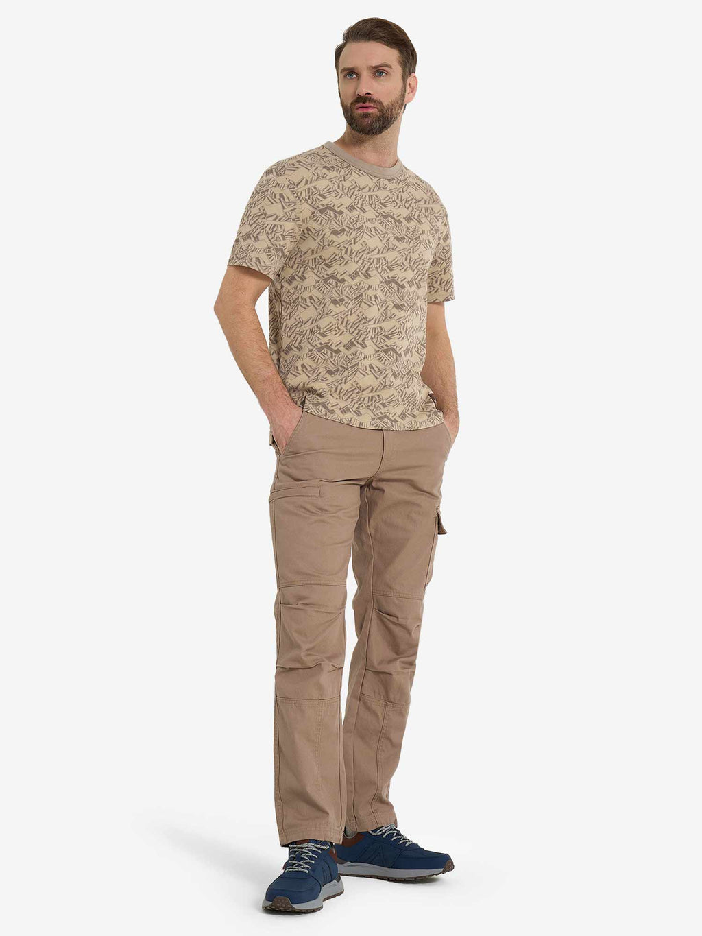 CORDILLERO Тениска Travel Mens SS AOP T-shirt