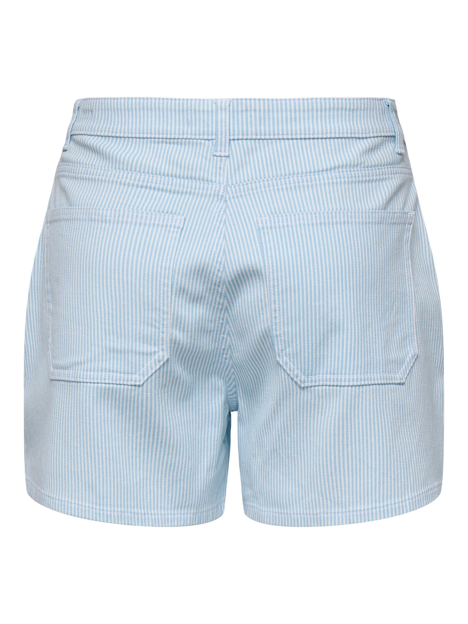 ONLY Къси панталони ONLVOX HW STRIPE SHORTS PNT