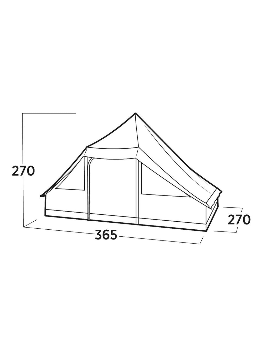 EASY CAMP Палатка Orsa Cabin