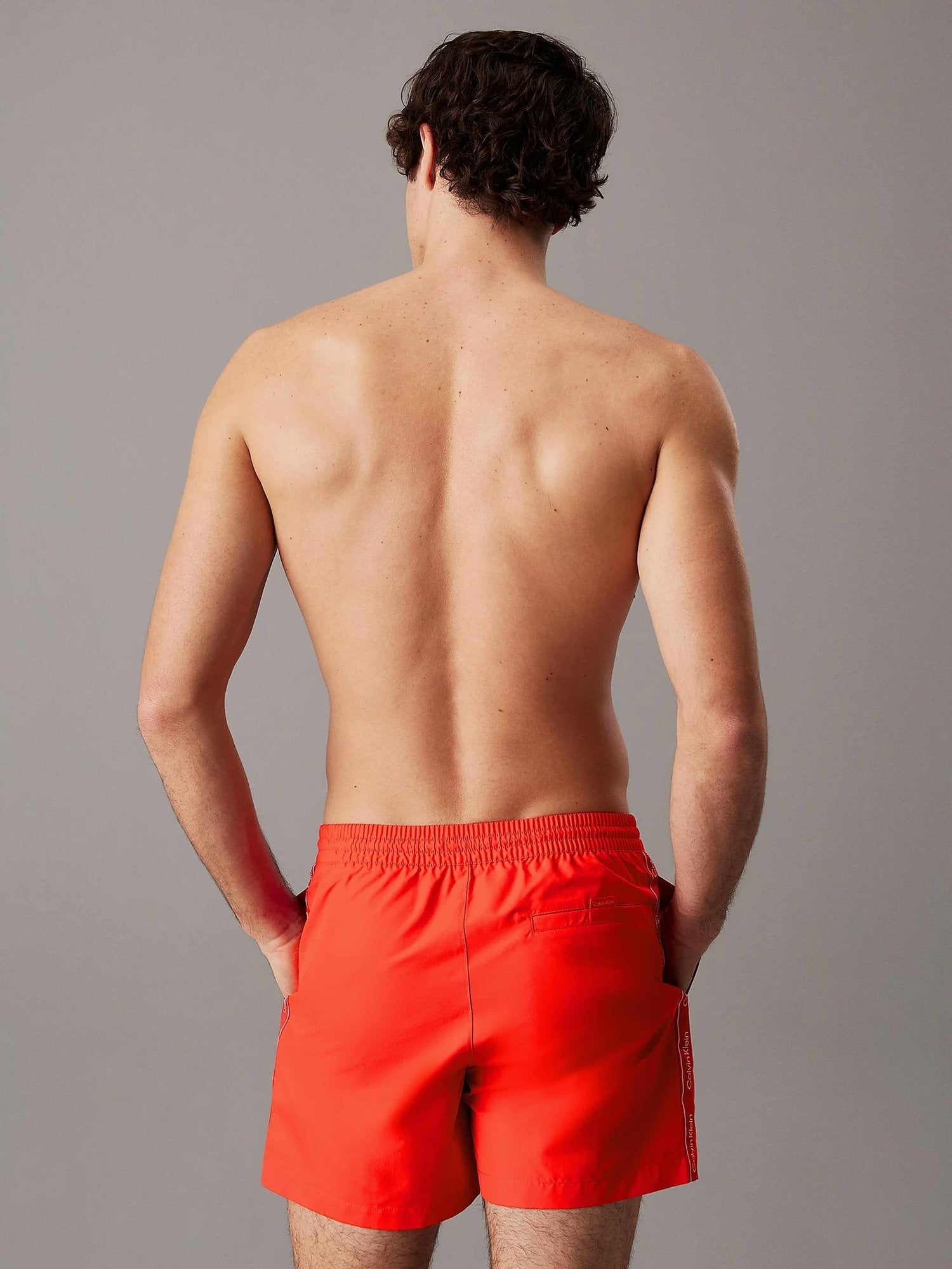 CALVIN KLEIN Плувни шорти MEDIUM DRAWSTRING