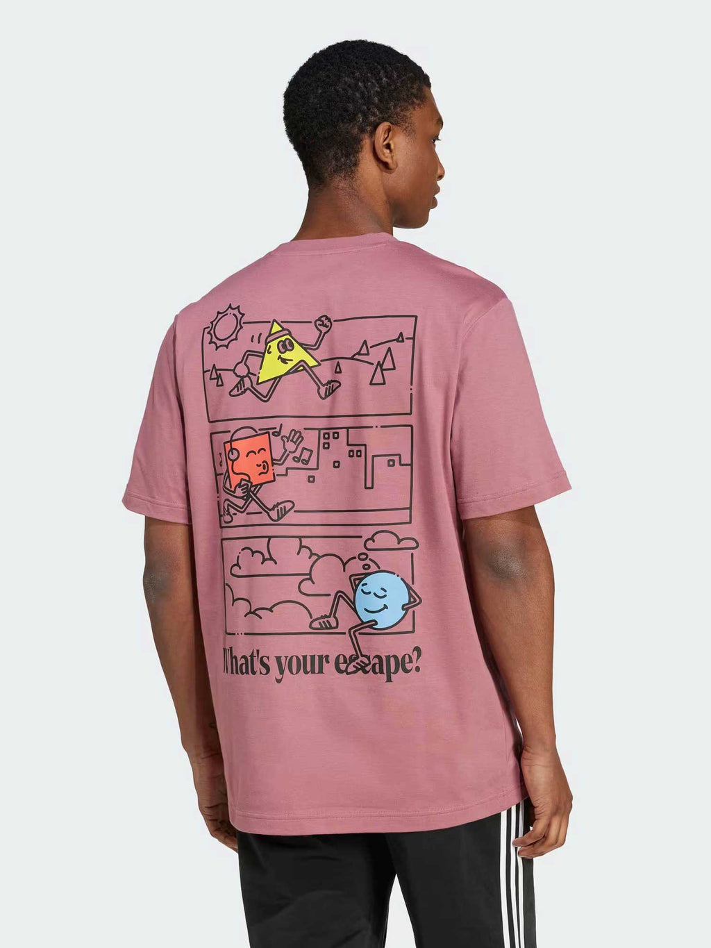 ADIDAS SPORTSWEAR Тениска Positivity Shapes Graphic
