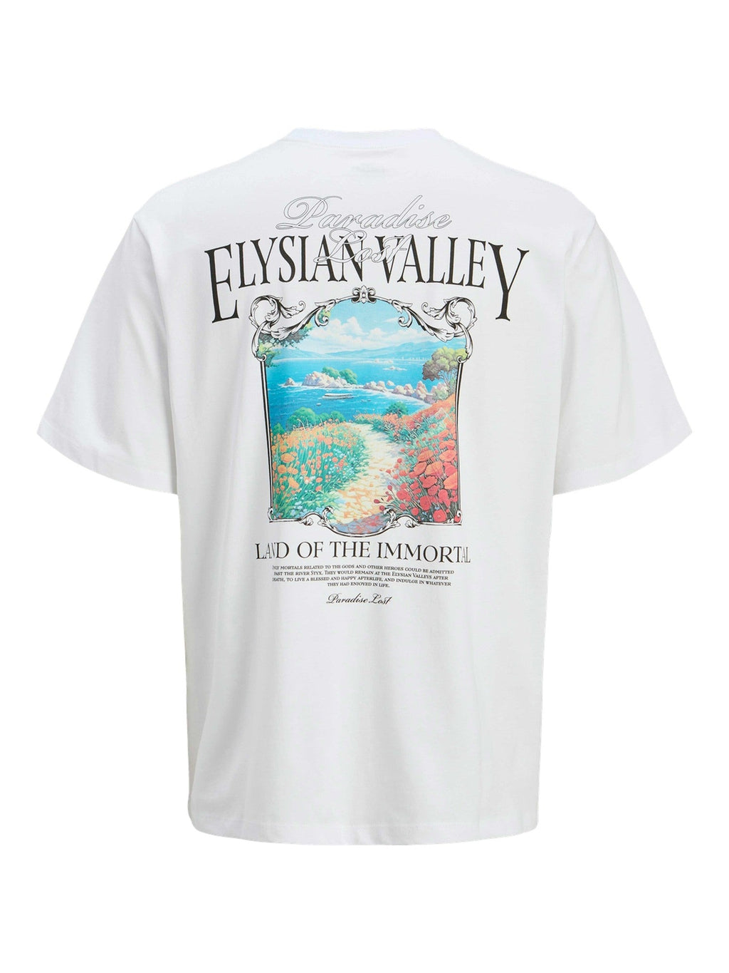 JACK & JONES Тениска JORPARALLEL TEE SS CREW NECK TG