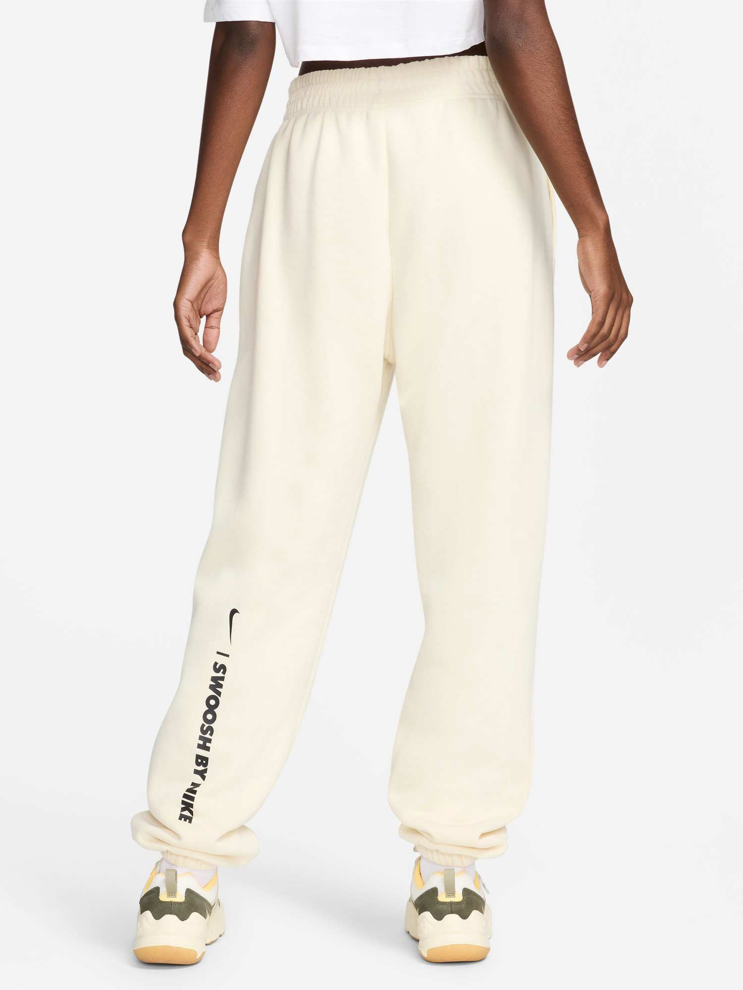 NIKE Спортно долнище W NSW FLC PANT GLS
