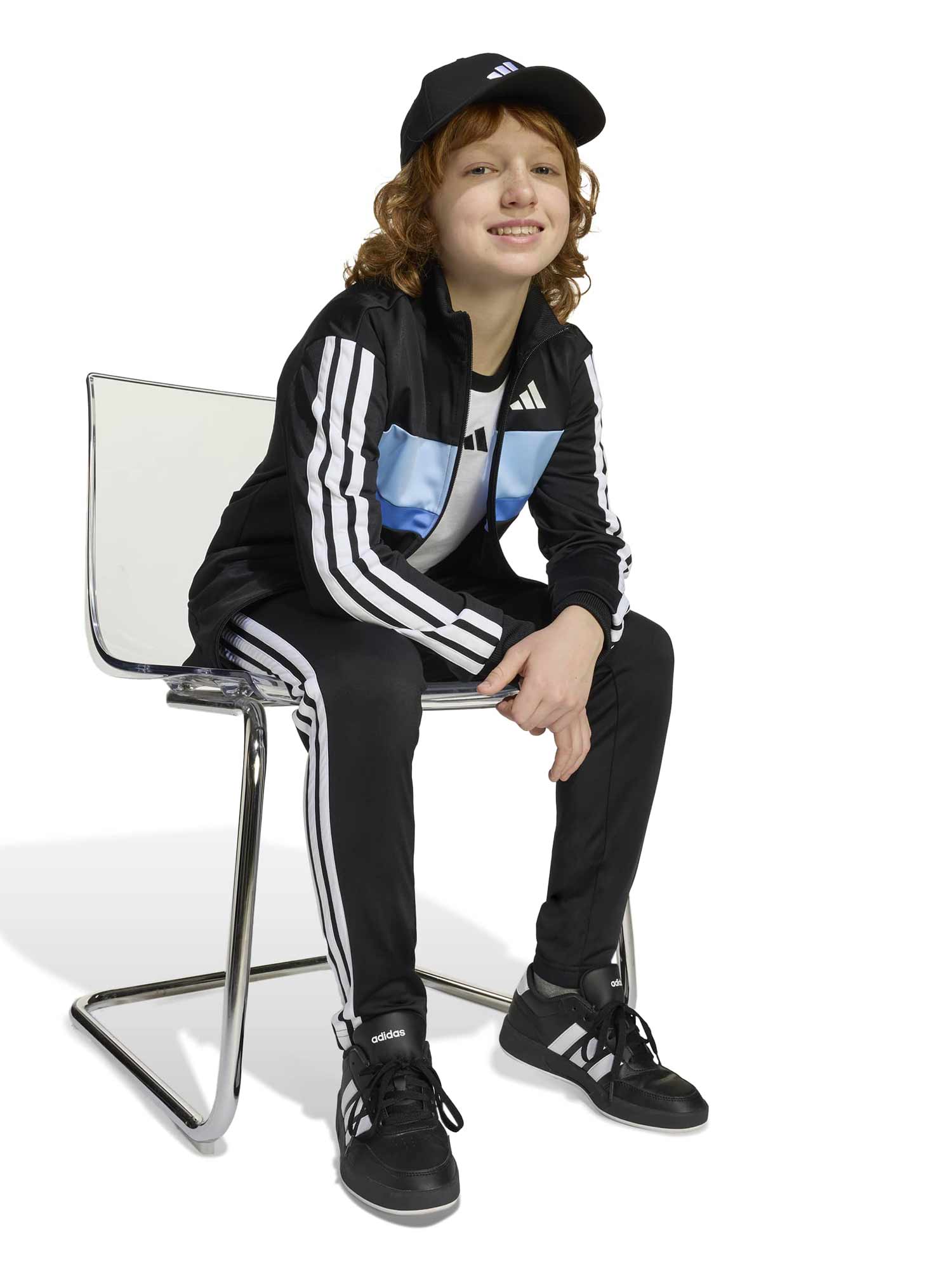 ADIDAS SPORTSWEAR Спортен екип Seasonal Essentials Tiberio 3-Stripes