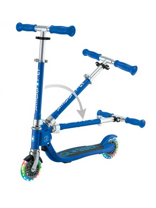 GLOBBER Тротинетка FLOW FOLDABLE JUNIOR LIGHTS