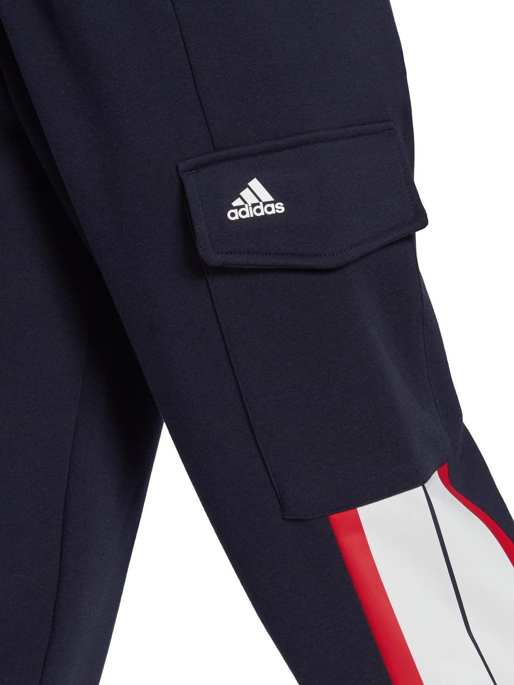 ADIDAS SPORTSWEAR Спортно долнище Essentials Pin Stripe Block Fleece