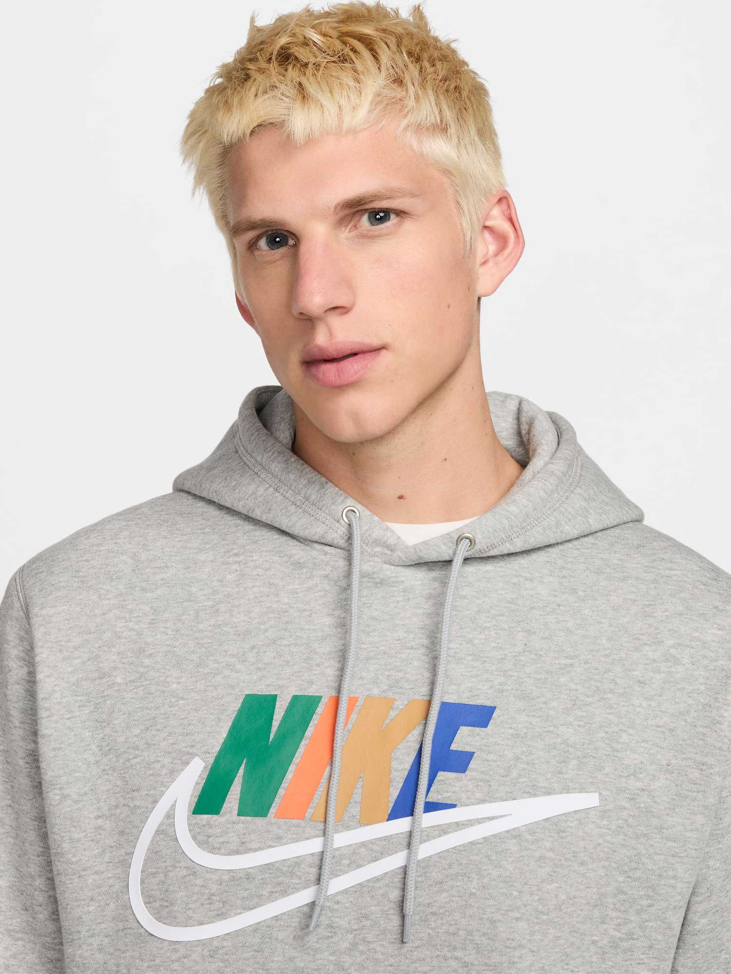 NIKE Суитшърт M NK CLUB BB HDY FUTURA BLOCK