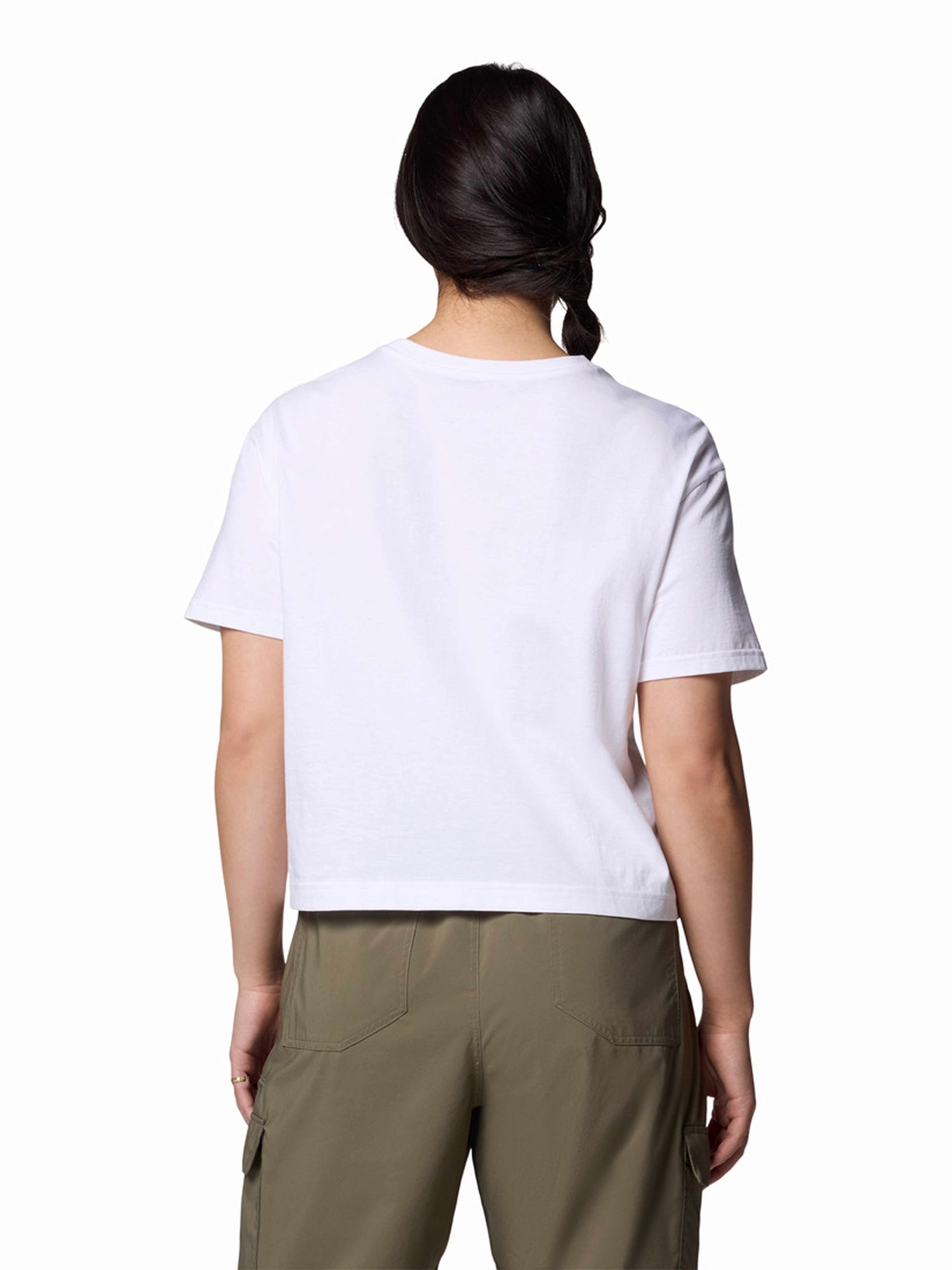 COLUMBIA Тениска Rolling Bend Graphic Relaxed Crop SS