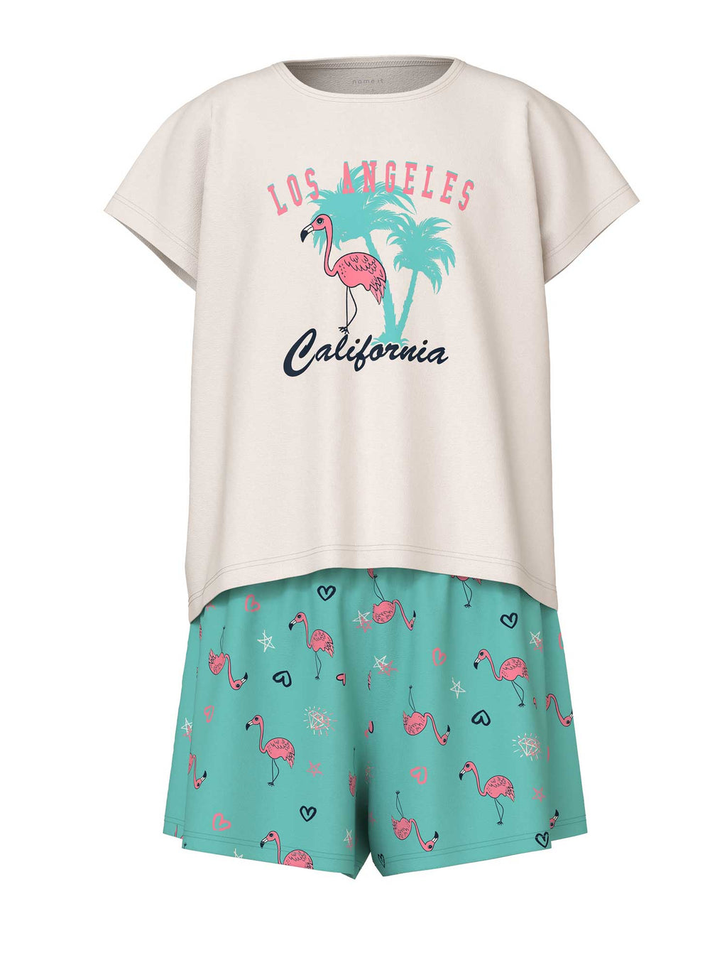 NAME IT Комплект от 2 части NKFNIGHTSET CAP POOL BLUE FLAM