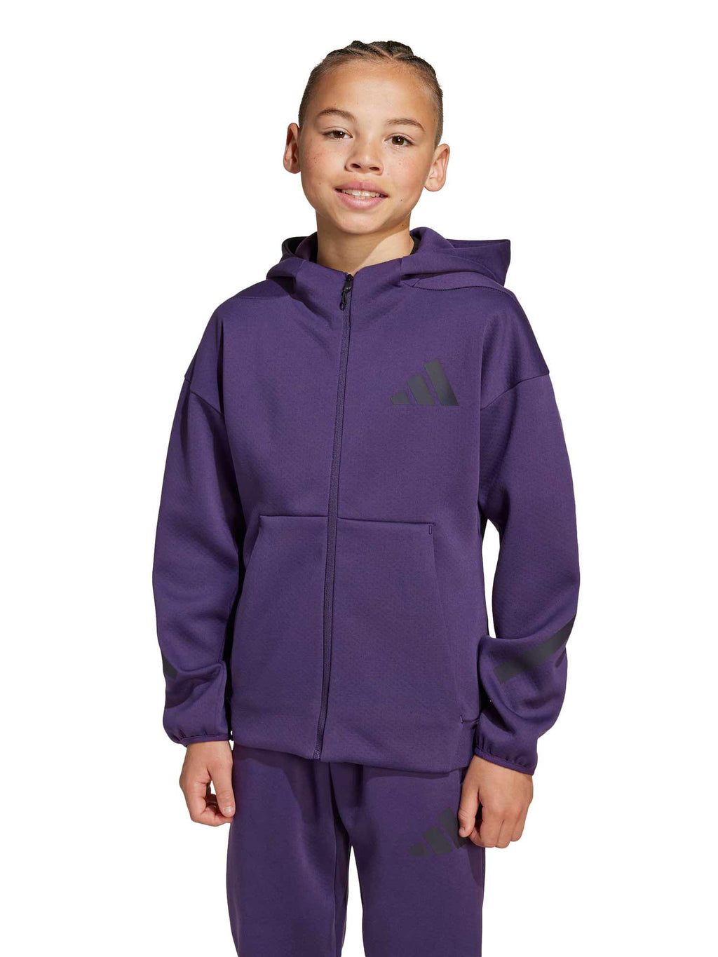 ADIDAS SPORTSWEAR Суитшърт Z.N.E. Full-Zip Hooded Track Jacket Kids