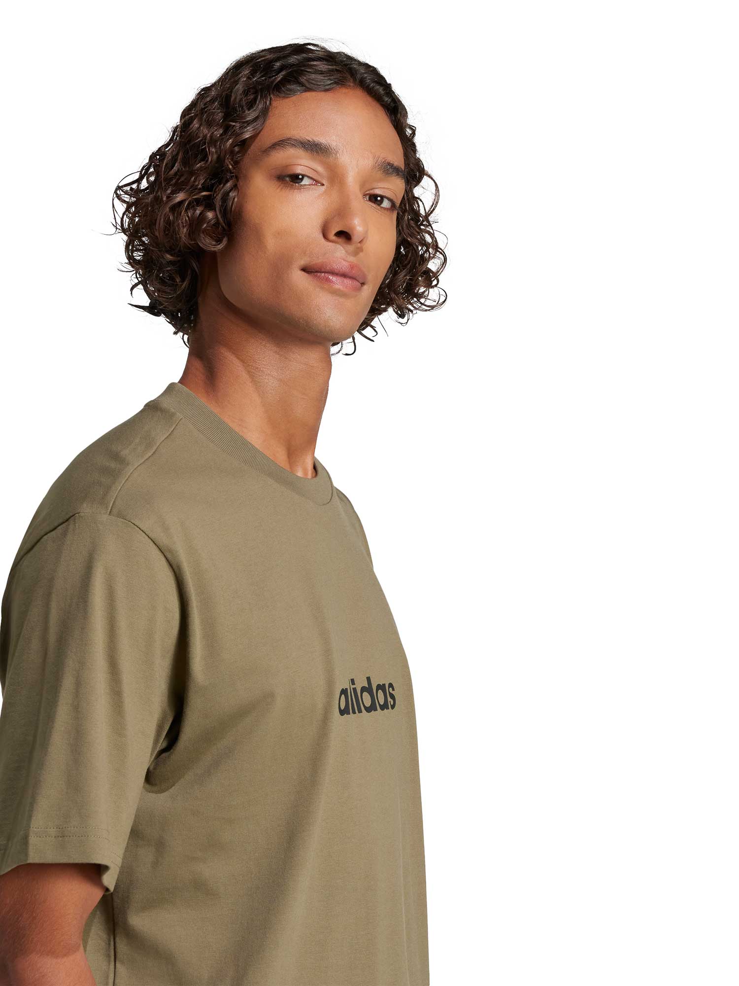 ADIDAS SPORTSWEAR Тениска Essentials Linear Single Jersey Tee