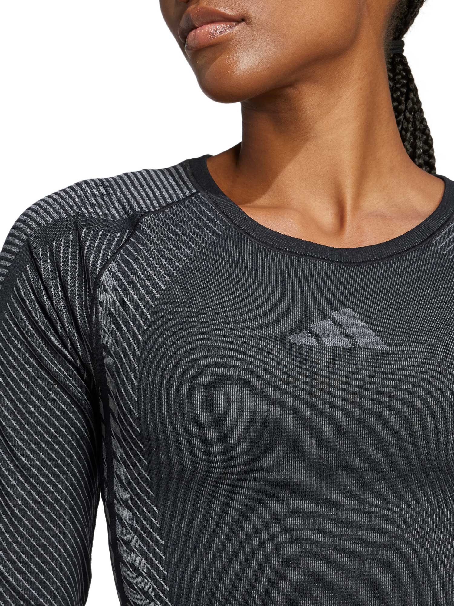 ADIDAS PERFORMANCE Блуза Seamless Knitted Long Sleeve