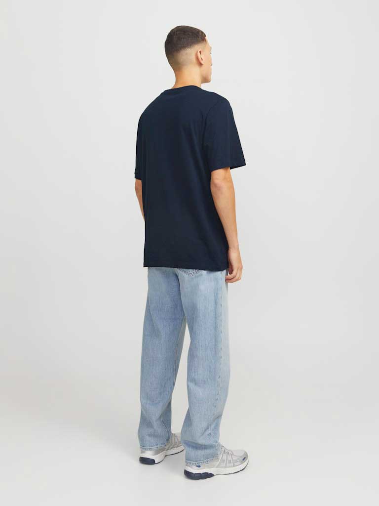 JACK & JONES Тениска JJHUDSON TEE SS CREW NECK LN