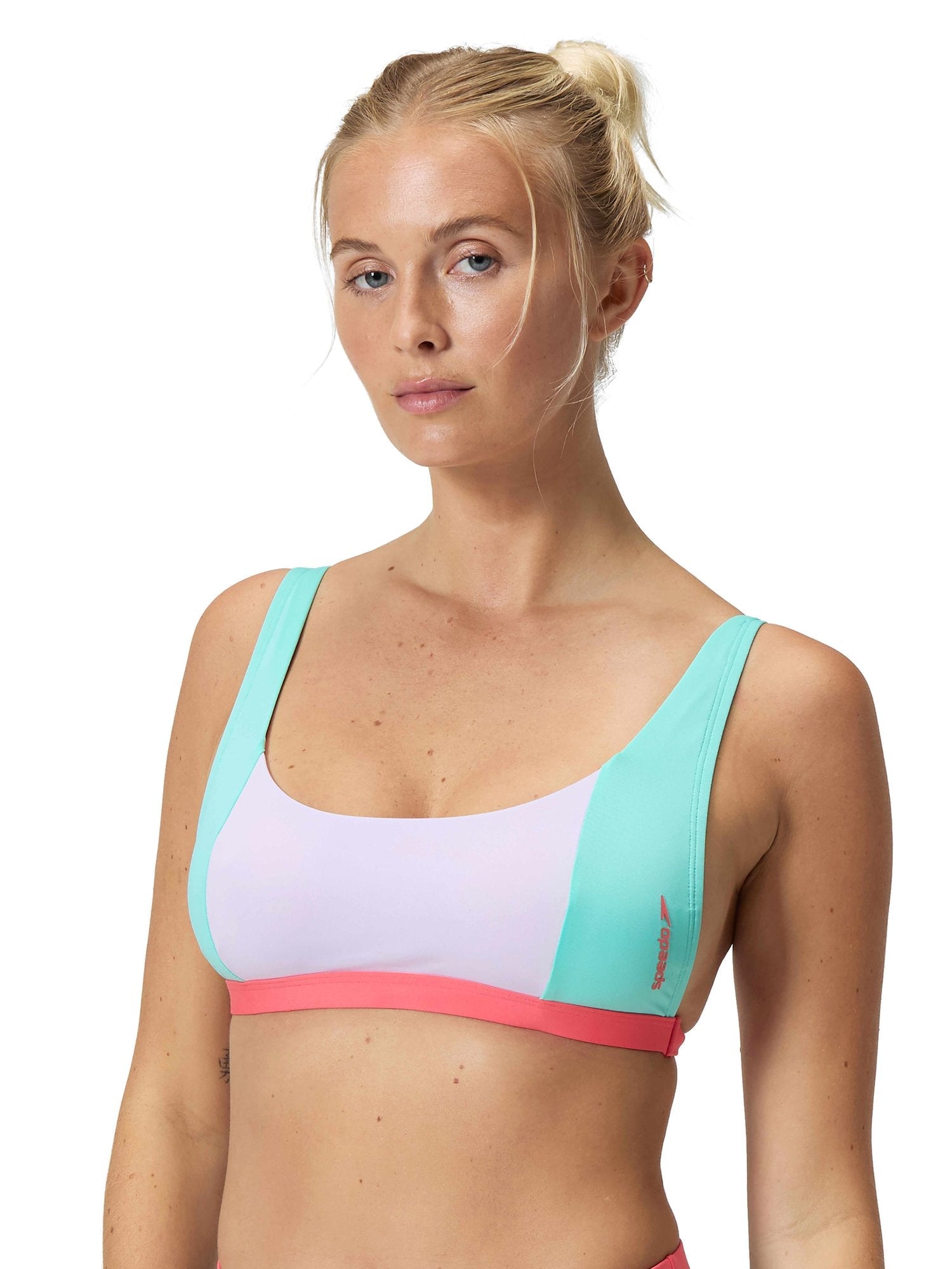 SPEEDO Бански горнище COLORBLOCK CONVERTIBLE TOP