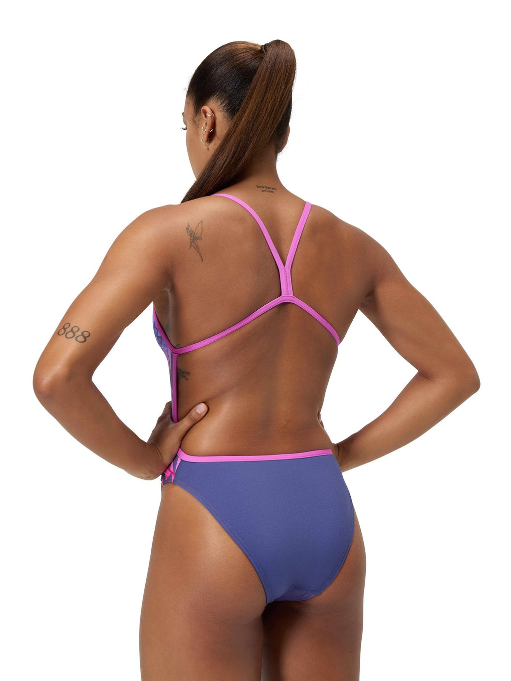SPEEDO Цял бански WOMENS PLACEMENT DIGITAL VBACK