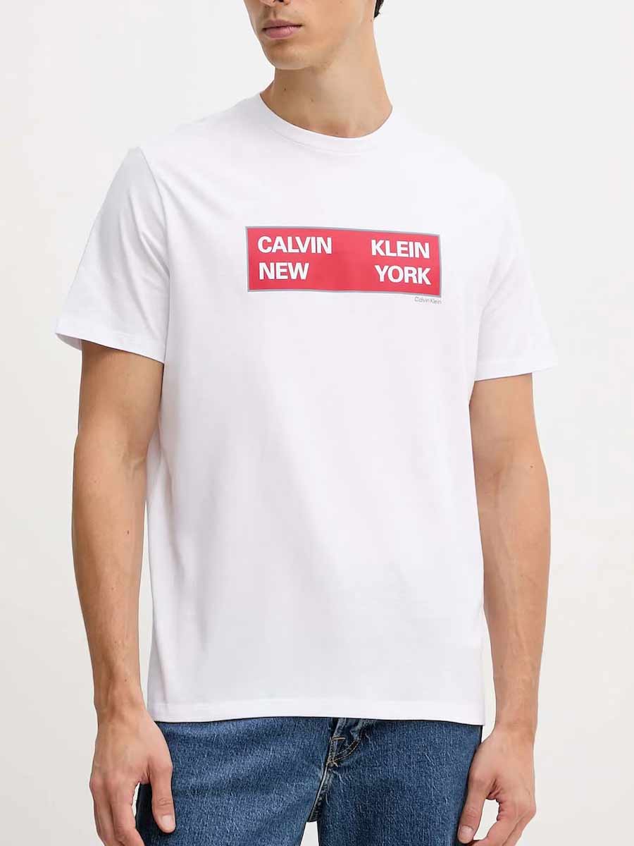 Calvin Klein Jeans Тениска SS 30S EU CKNY BOX GRAPHIC TEE
