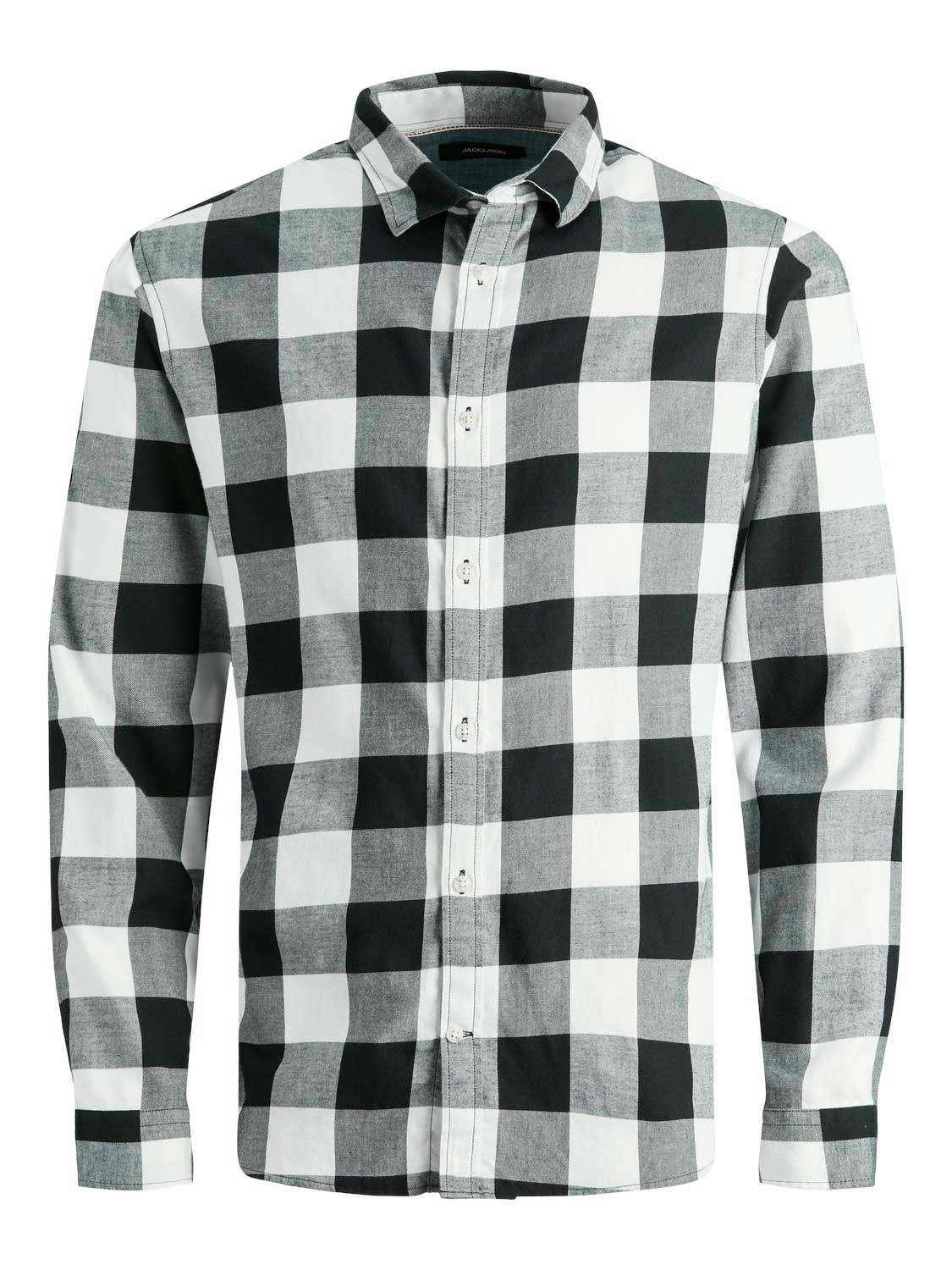 JACK & JONES Риза JJEGINGHAM TWILL SHIRT L/S NOOS