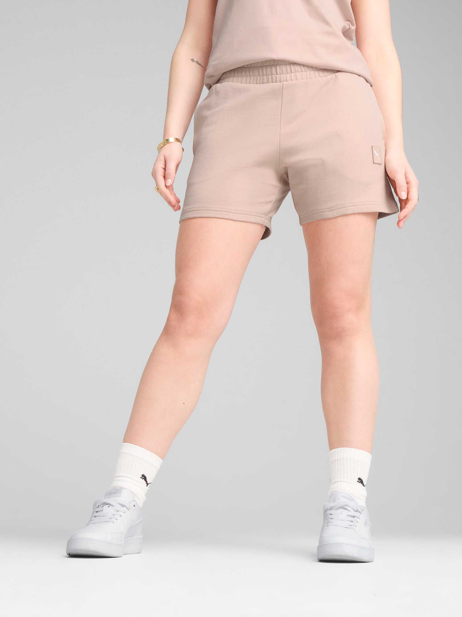 PUMA Къси панталони ESS ELEVATED Mid-Rise Shorts 5