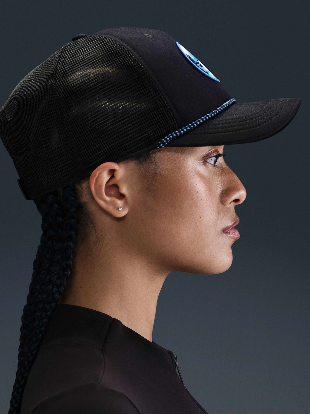 NIKE Шапка U NK RISE CAP S OTDR TRK S25 L