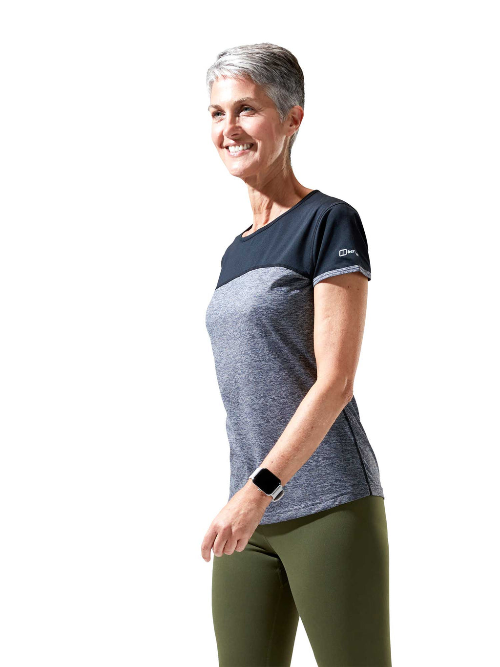 BERGHAUS Тениска VOYAGER TECH TEE BASECREWSS AF