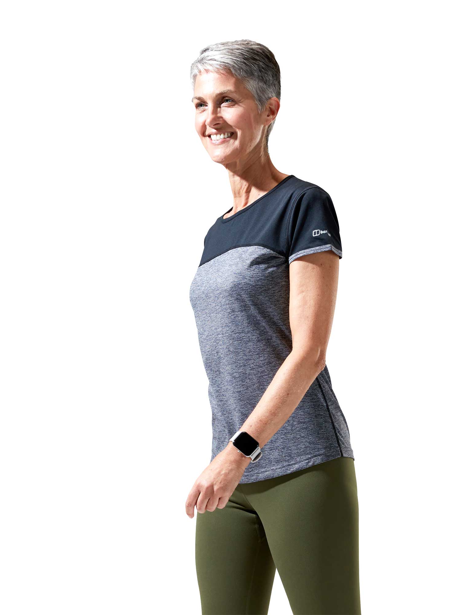 BERGHAUS Тениска VOYAGER TECH TEE BASECREWSS AF