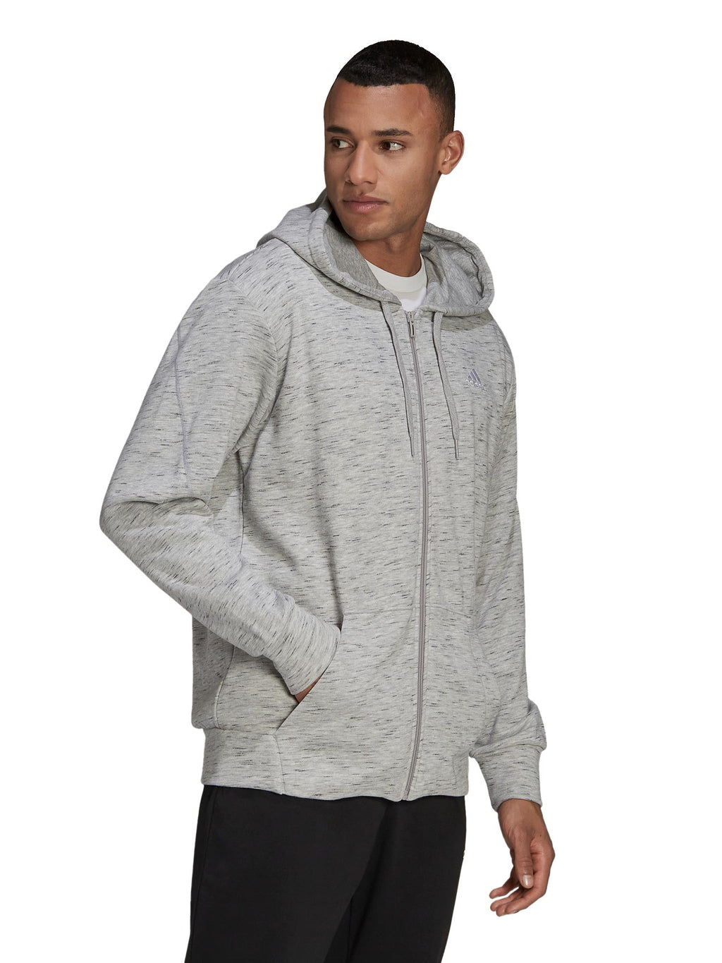 ADIDAS SPORTSWEAR Суитшърт Melange Full-Zip