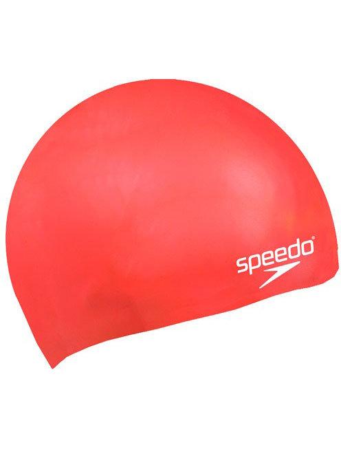 SPEEDO Плувна шапка PLAIN MOULDED SILICONE JUNIOR