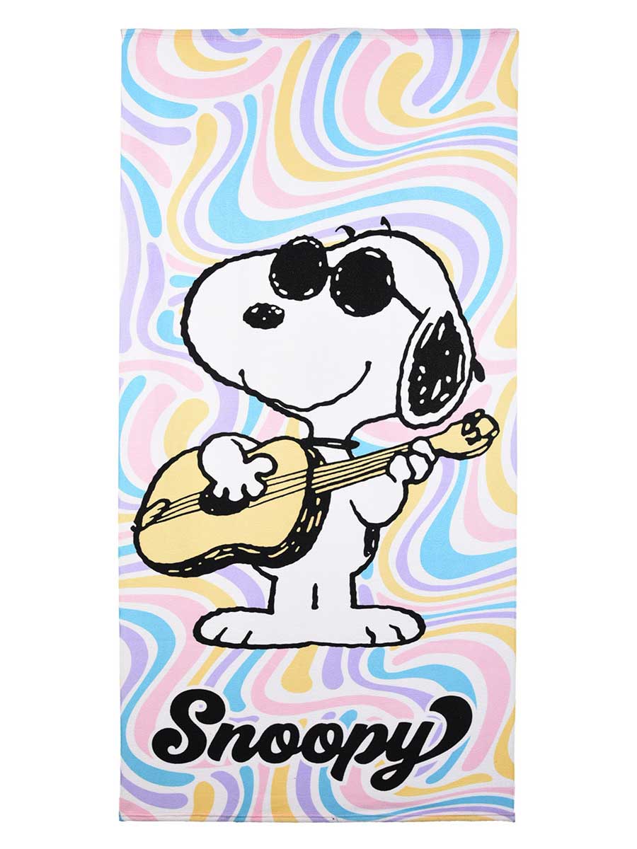 KIDS MOVIE HEROES Плажна кърпа SNOOPY