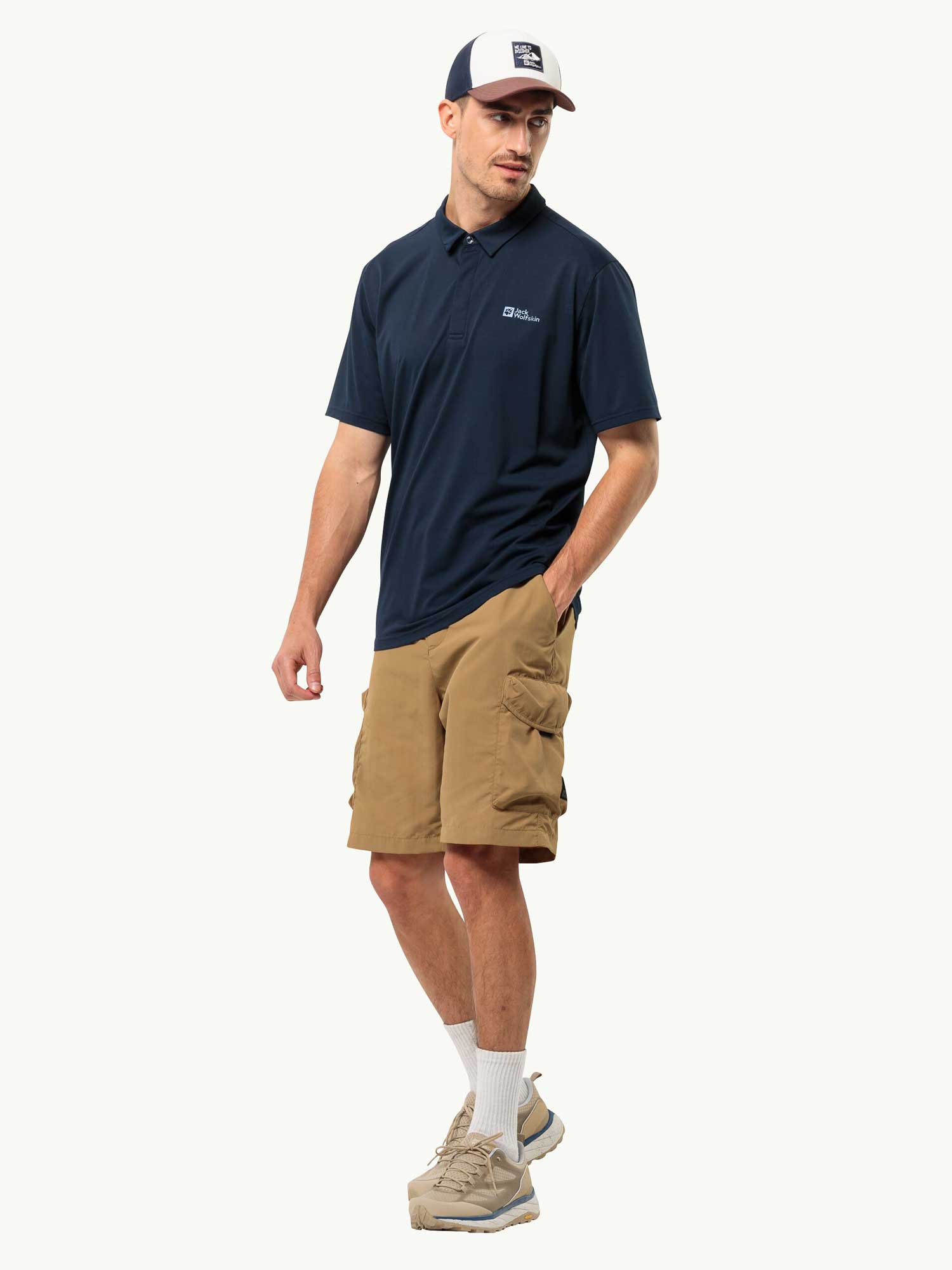 JACK WOLFSKIN Тениска DELGAMI POLO M
