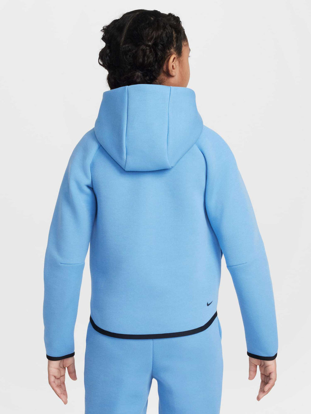 NIKE Суитшърт G NSW TCH FLC HD FZ LS - PD