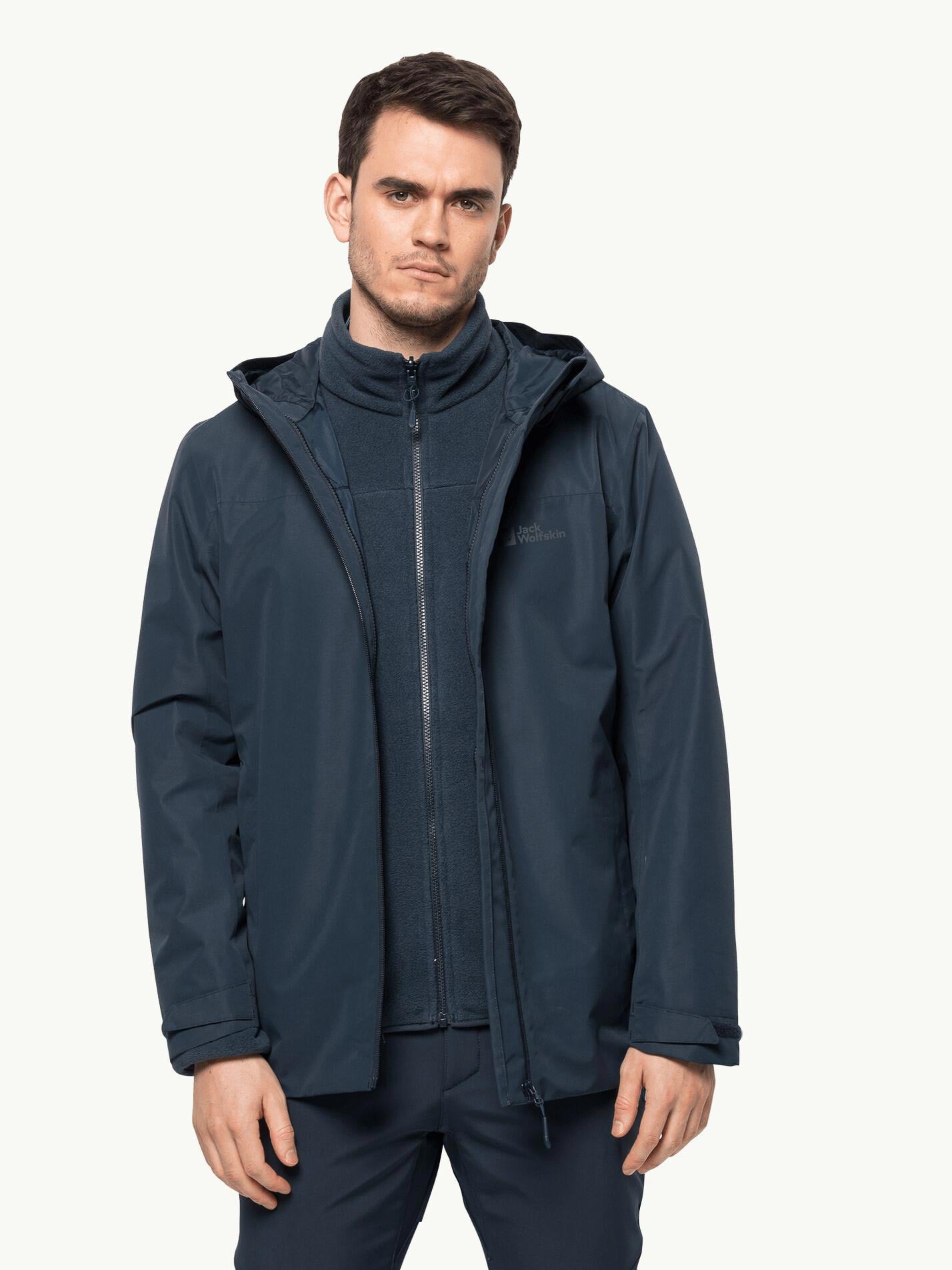 JACK WOLFSKIN Яке TAUBENBERG 3IN1 JKT M