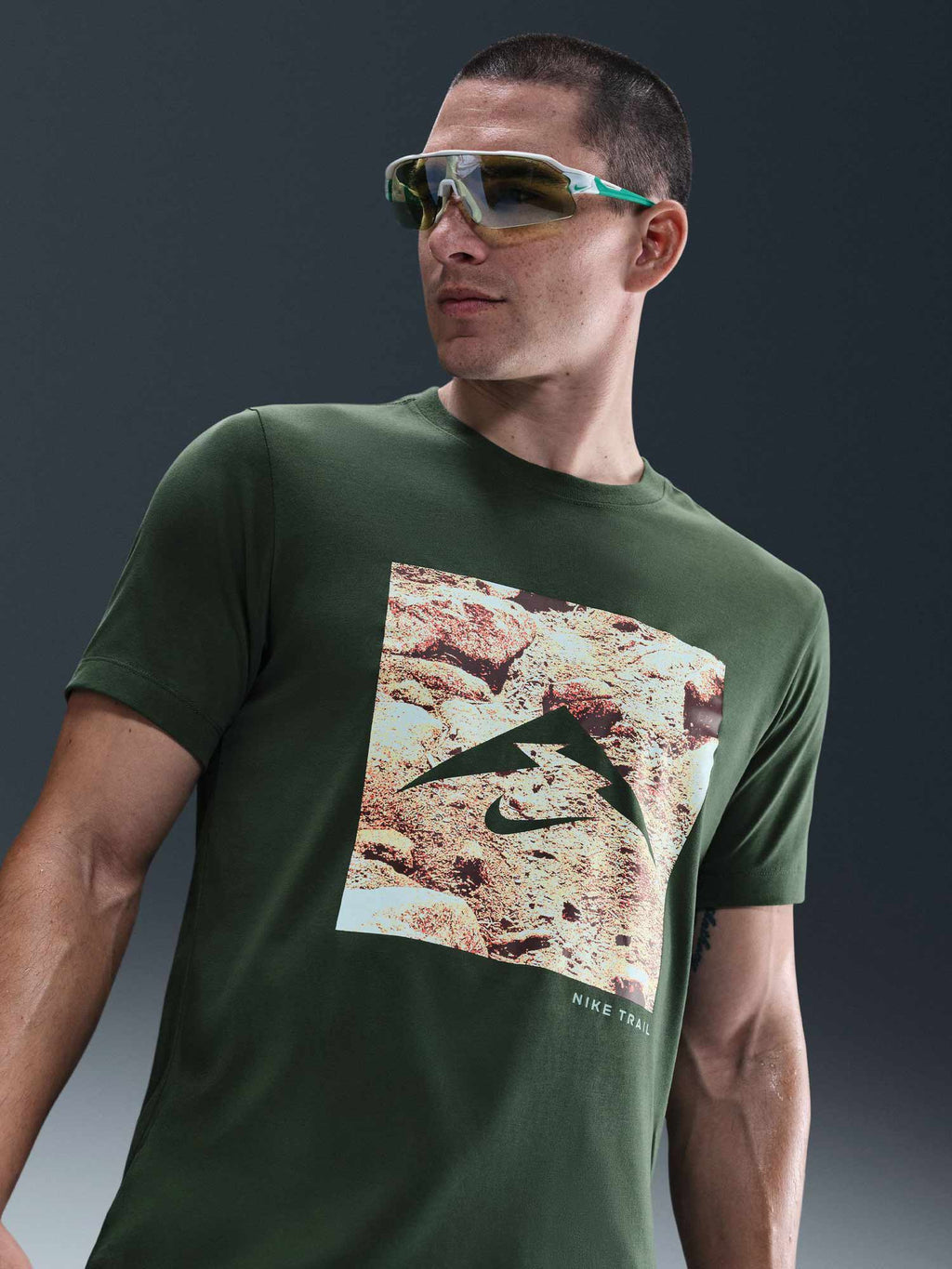 NIKE Тениска M NK DF TEE TRAIL ENERGY