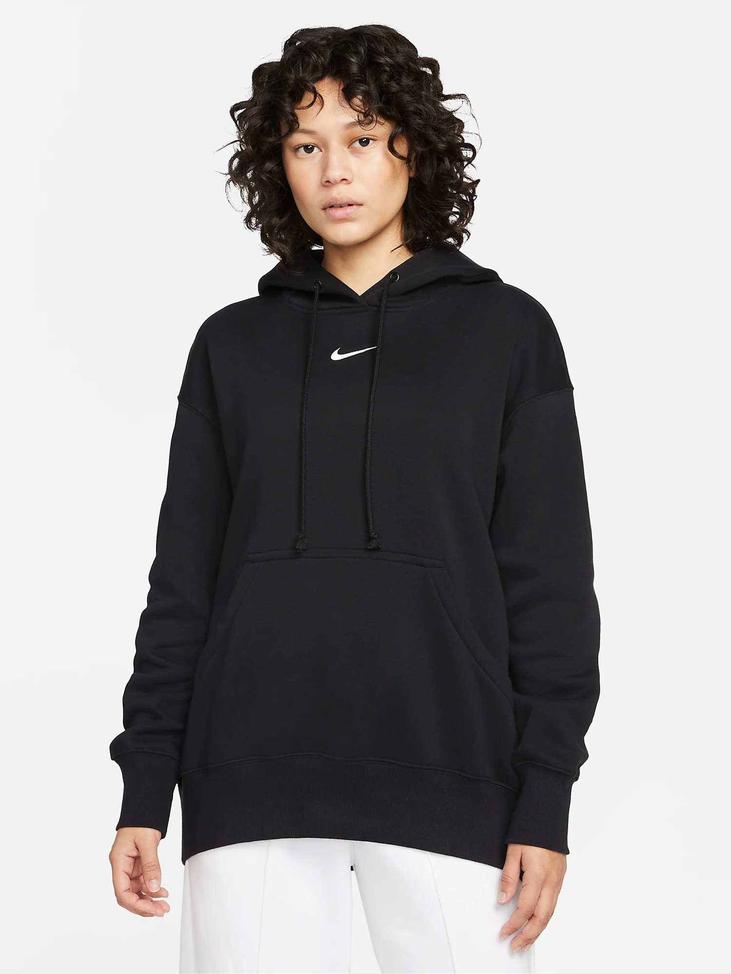 NIKE Суитшърт W NSW PHNX FLC OS PO HOODIE