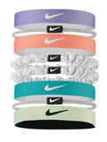 NIKE Лента за глава FLEX CLASSIC MIXED HAIR TIES 8PK