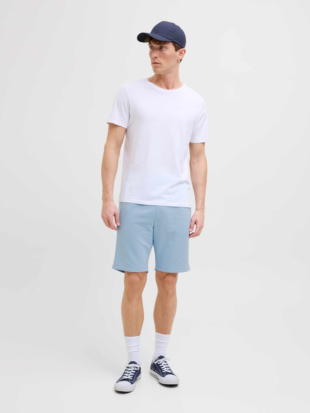 JACK & JONES Къси панталони JPSTGORDON BRADLEY SWEAT SHORTS MID