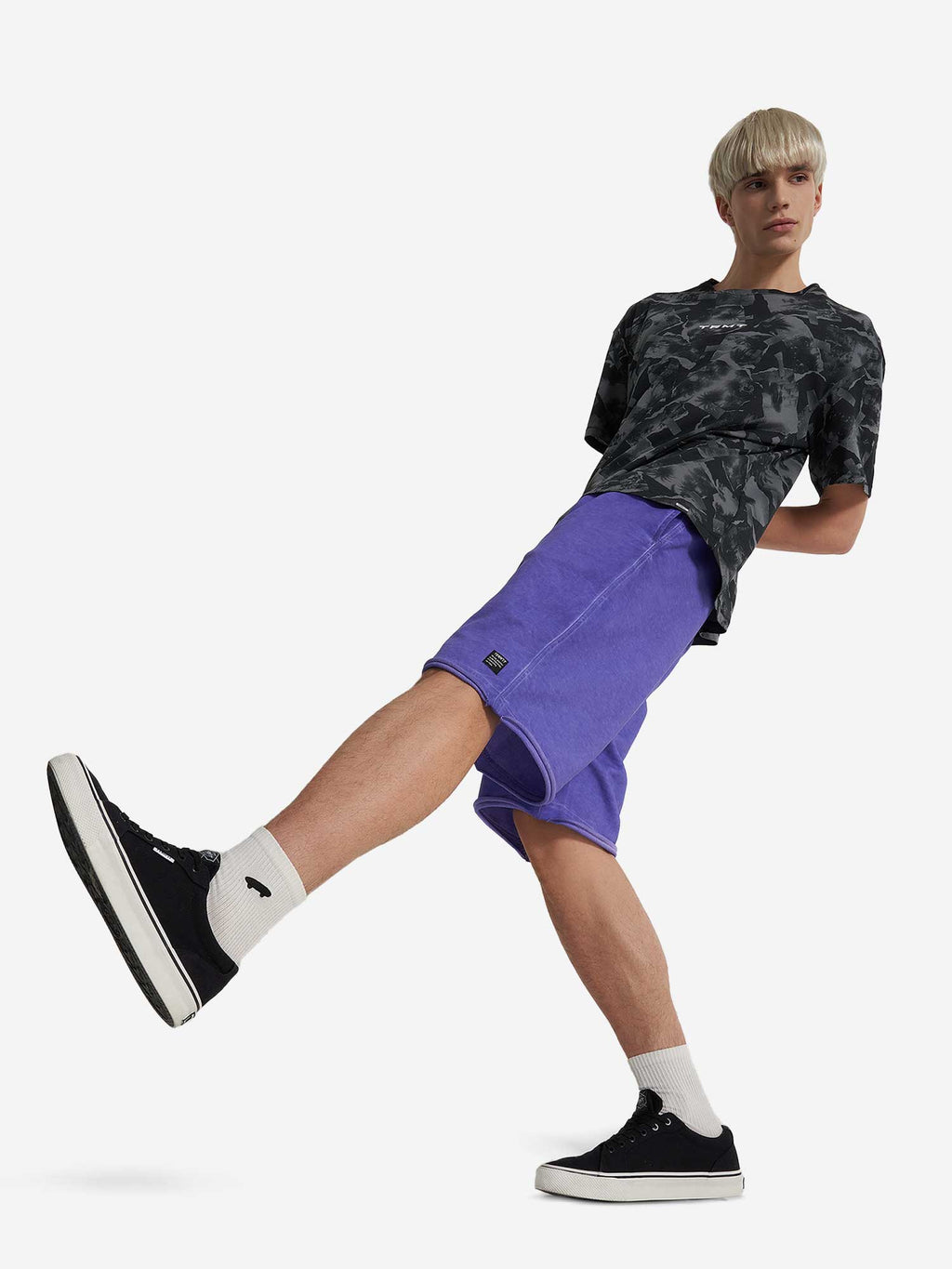 TERMIT Къси панталони Knitted Printed Mens Shorts